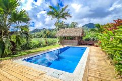 Pool  and gazebo